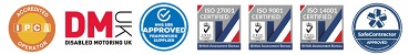 IPC - Disabled Motoring UK - NHS Approved - 27001/9001/14001 Certified